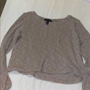 Cropped sweater